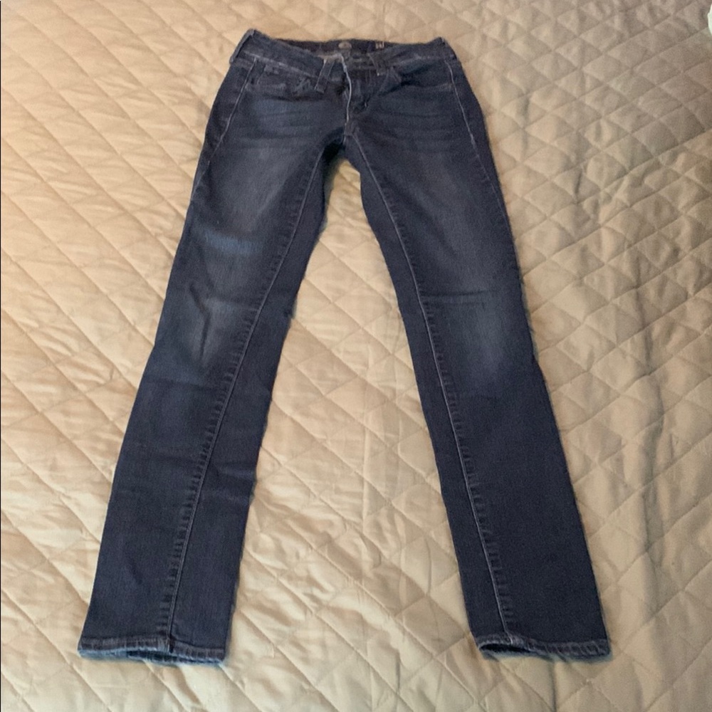 SO Blue Straight Leg Jeans Classic Style